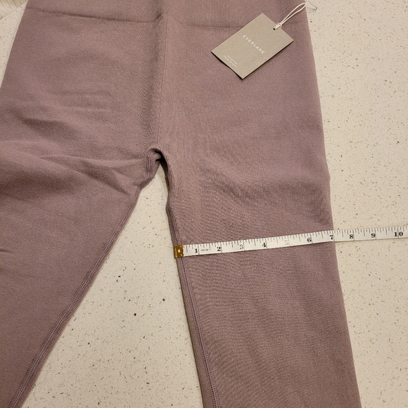 Everlane The Seamless Legging Ribbed Light Purple Size XL/XXL - Picture 9 of 9